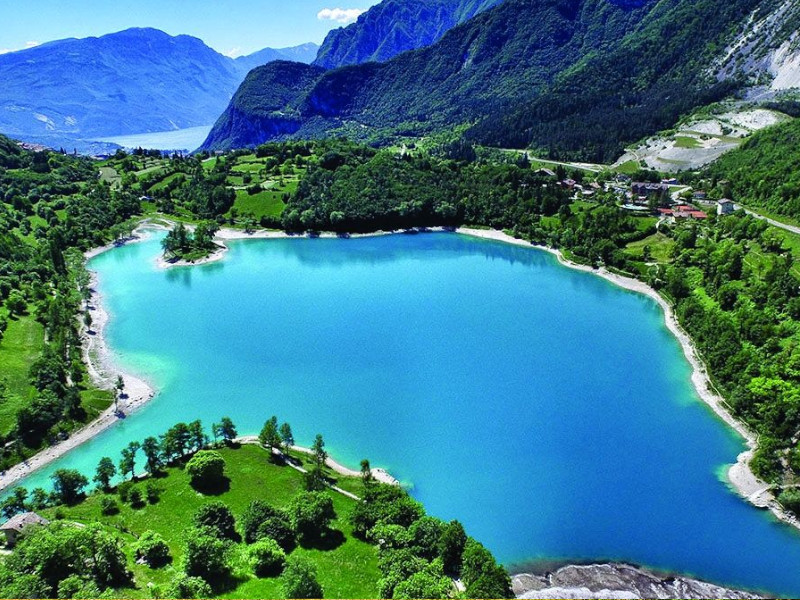 Vista del Lago di Tenno